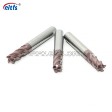 CNC Machine Tool 4 Flutes Carbide Square End Mill Cutter for Cutting Metal